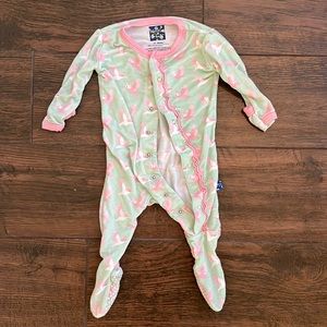 KicKee Pants pajamas size 0-3 months
